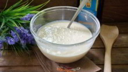 Рецепт дрожжевого теста для блинов