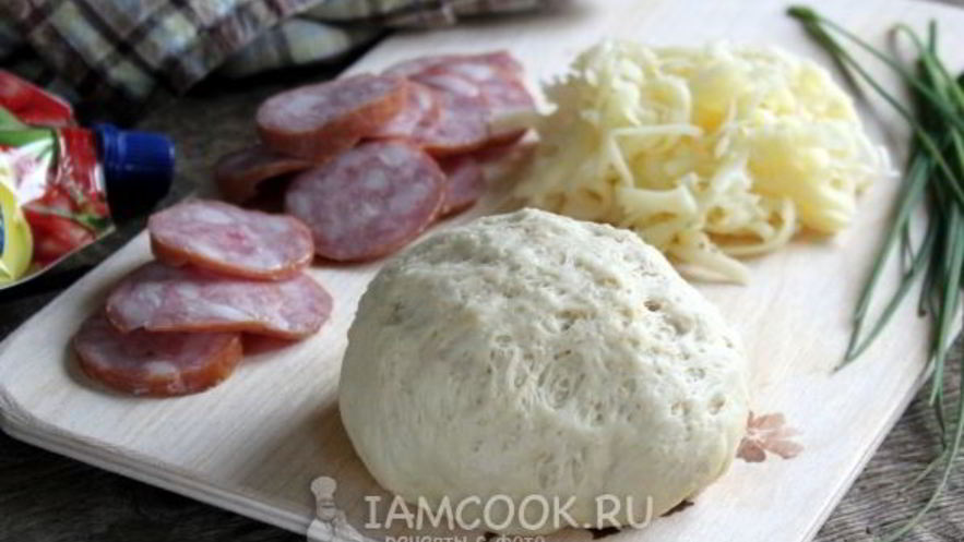 Рецепт дрожжевого теста для пиццы на молоке