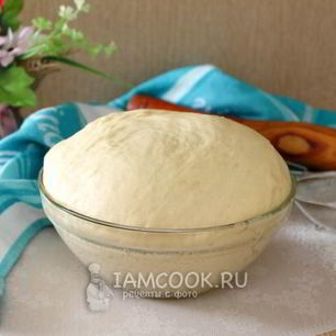 Рецепт Дрожжевого теста в хлебопечке для пирогов