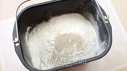 Рецепт дрожжевого теста в хлебопечке для пирогов