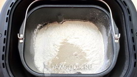 Рецепт дрожжевого теста в хлебопечке для пирогов