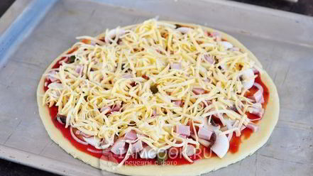 Рецепт хрустящего теста для пиццы