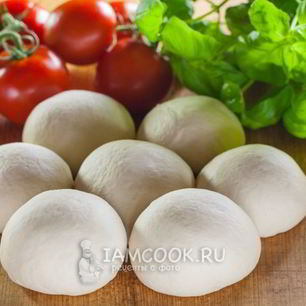 Рецепт Классического теста для пиццы