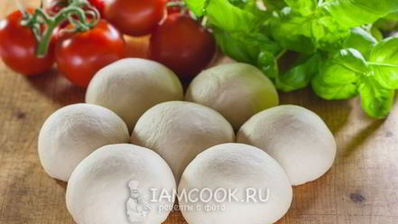 Рецепт классического теста для пиццы