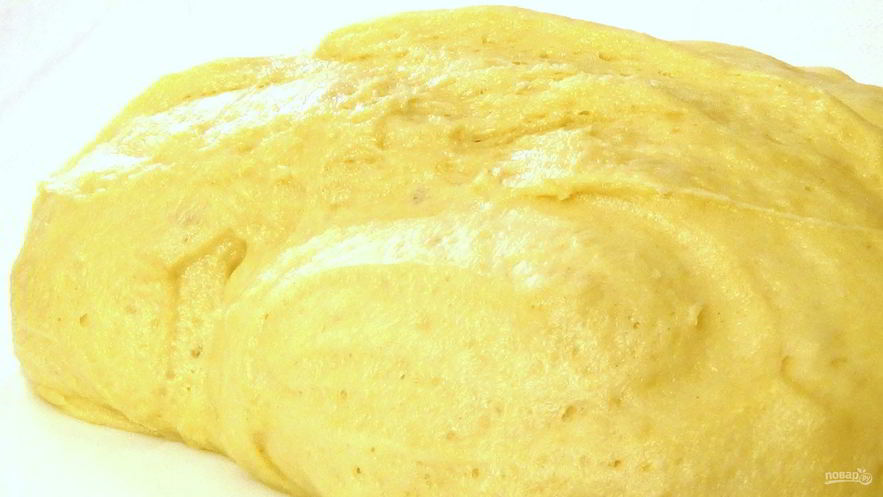 Рецепт сдобного дрожжевого теста на сметане