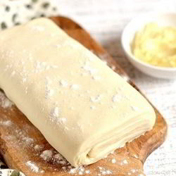 Рецепт Слоеного теста без яиц