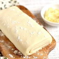 Рецепт Слоеного теста без яиц