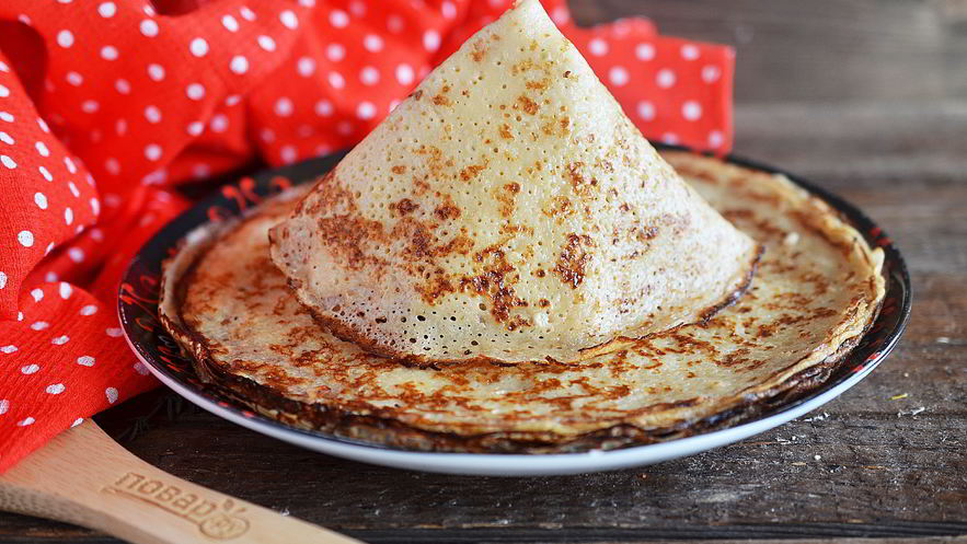 Рецепт теста для блинов