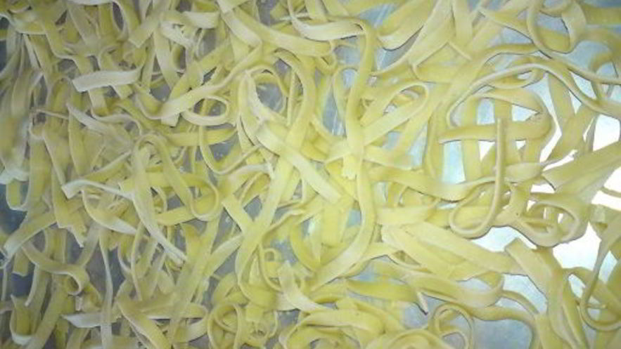 Рецепт теста для лапшерезки