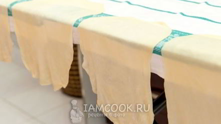 Рецепт теста для лапши на воде