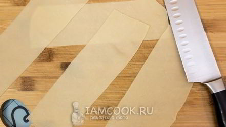 Рецепт теста для лапши на воде