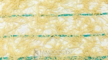 Рецепт теста для лапши на воде