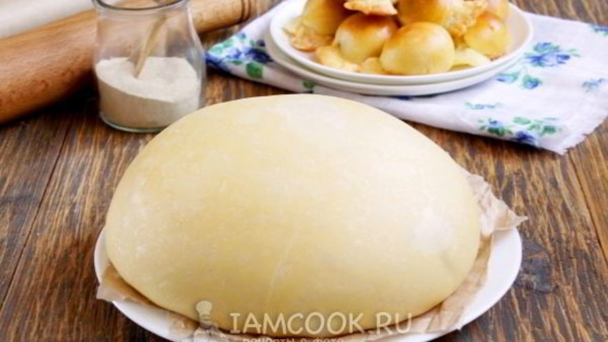 Рецепт теста для пирогов на сухих дрожжах