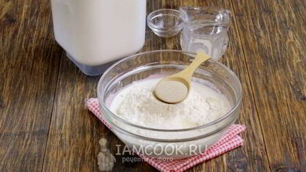 Рецепт теста для пирогов на сухих дрожжах