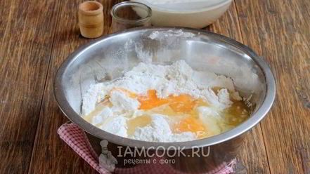 Рецепт теста для пирогов на сухих дрожжах