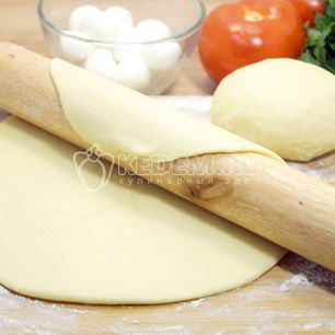 Рецепт Теста для пиццы без дрожжей