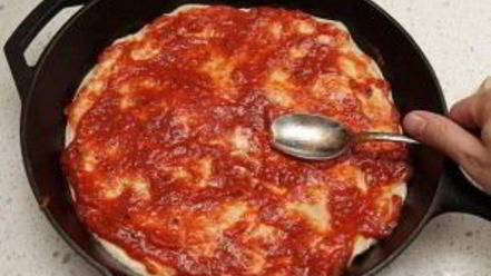 Рецепт теста для пиццы без замеса