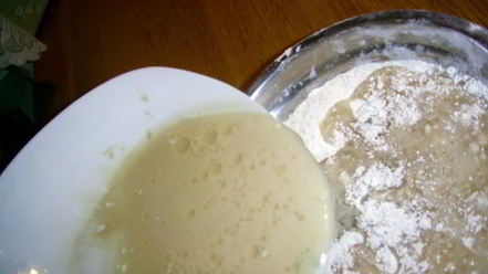 Рецепт теста на опаре постное