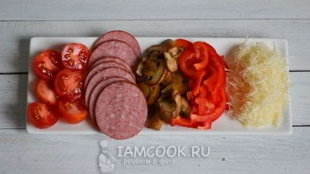 Рецепт тонкого теста для пиццы без дрожжей