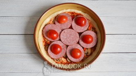 Рецепт тонкого теста для пиццы без дрожжей