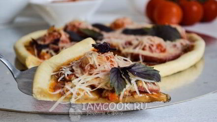 Рецепт тонкого теста для пиццы без дрожжей