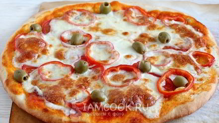 Рецепт тонкого теста для пиццы