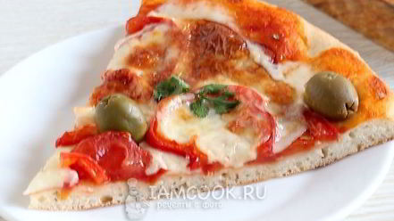 Рецепт тонкого теста для пиццы