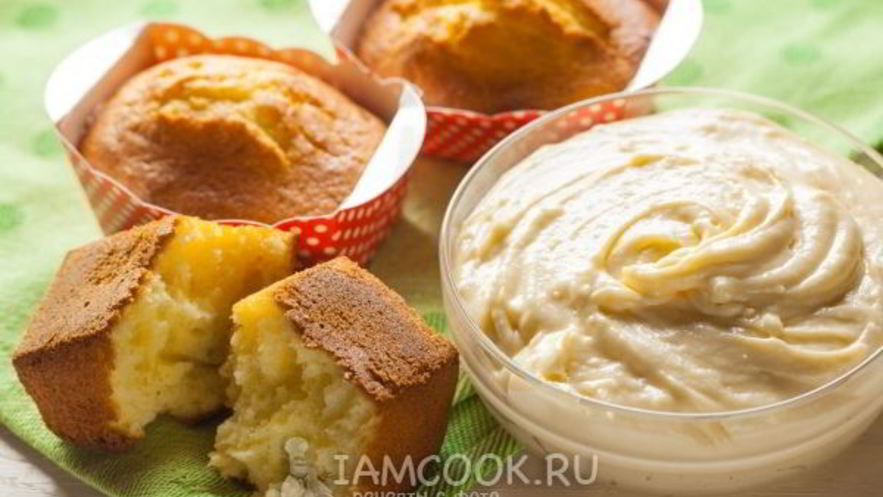 Рецепт творожного теста для кексов