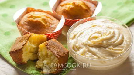 Рецепт творожного теста для кексов