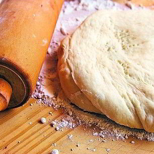 Рецепт Творожного теста для пиццы