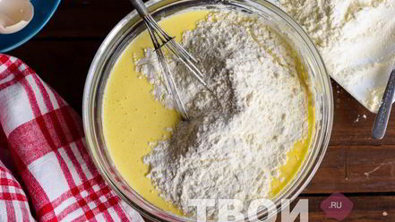 Рецепт жидкого теста для пирога