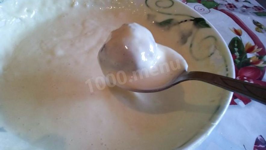 Рецепт жидкого теста для пончиков