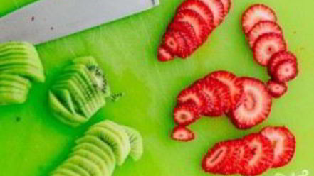 Рецепт бисквитна-фруктового торт