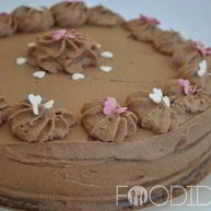 Рецепт Бисквитного торта с шоколадным кремом