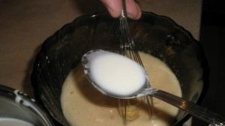 Рецепт блинного торта с шоколадным кремом