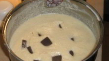 Рецепт блинного торта с шоколадным кремом