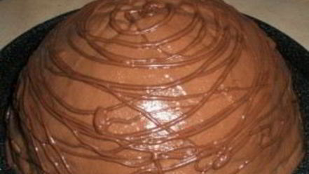 Рецепт блинного торта с шоколадным кремом