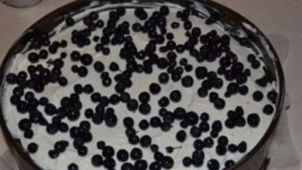 Рецепт черничного торта