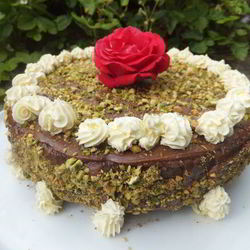 Рецепт Фисташкового торта с шоколадом