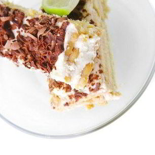 Рецепт Йогуртового торта с миндалем