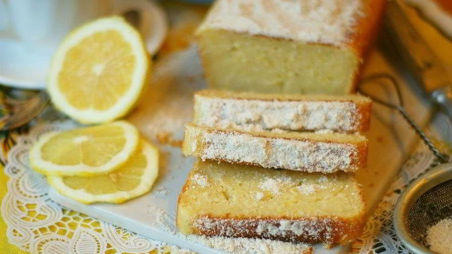 Рецепт лимонного торта с кокосом
