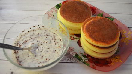 Рецепт маленького бисквитного торта