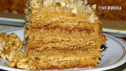Рецепт медового торта антуанетты