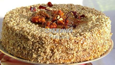 Рецепт медового торта антуанетты