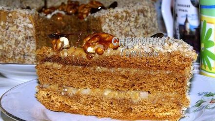 Рецепт медового торта антуанетты