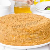 Рецепт Медового торта со сметанным кремом классический