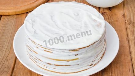 Рецепт медового торта со сметанным кремом классический