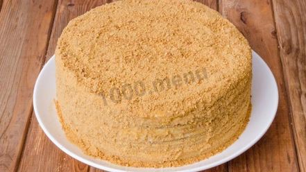 Рецепт медового торта со сметанным кремом классический