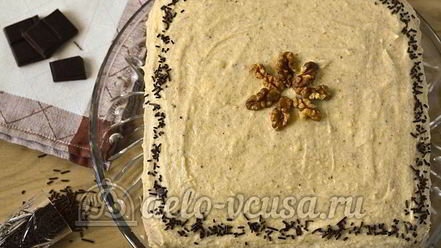 Рецепт орехового торта