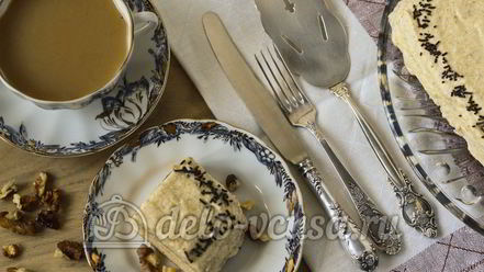 Рецепт орехового торта